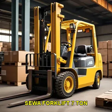 sewa forklift 7 ton